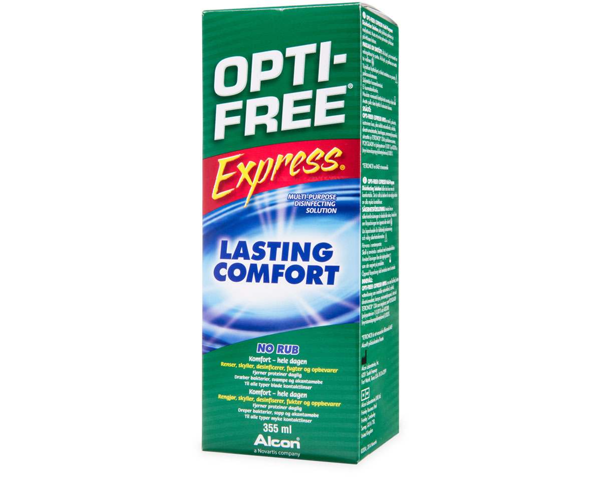Opti Free Express -piilolinssineste