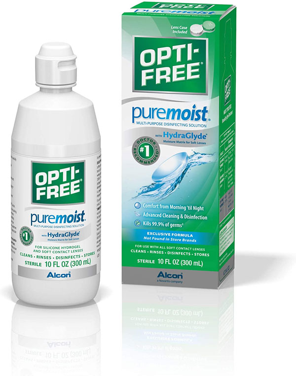 Kuva tuotteesta Opti-Free Puremoist -piilolinssineste