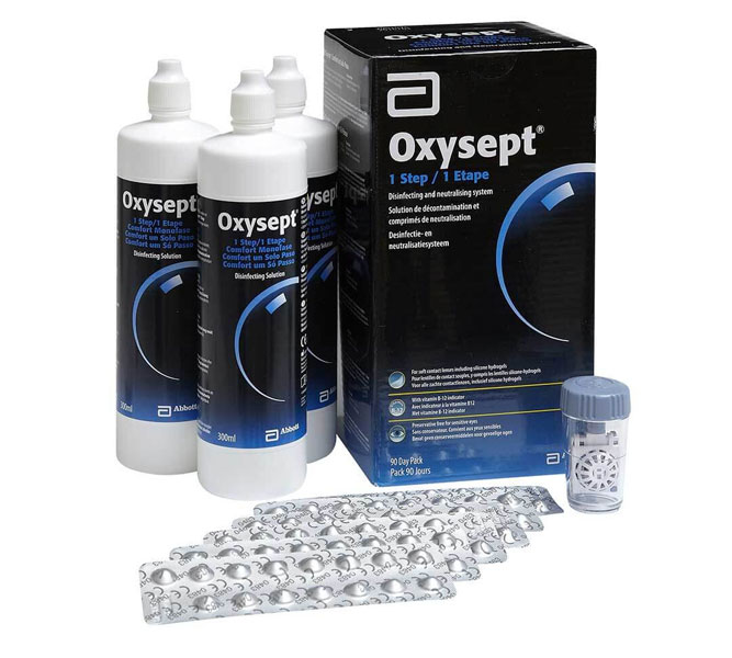 Kuva tuotteesta Oxysept 1-Step -piilolinssineste