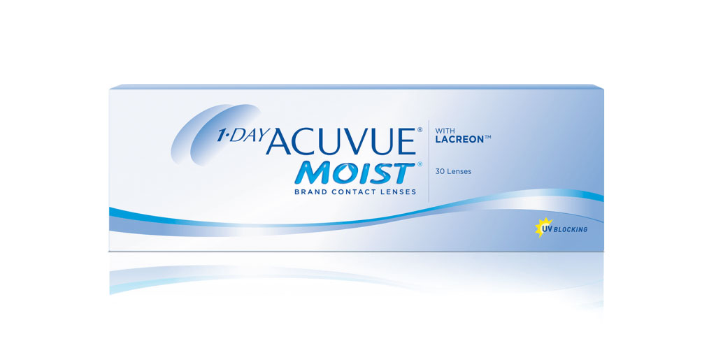 1-Day Acuvue Moist -piilolinssit