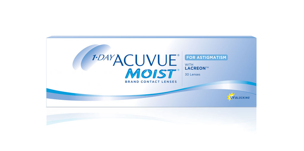 1-Day Acuvue Moist for Astigmatism -piilolinssit