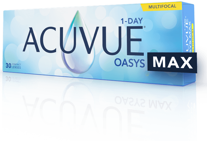 Kuva tuotteesta Acuvue Oasys Max 1-Day Multifocal