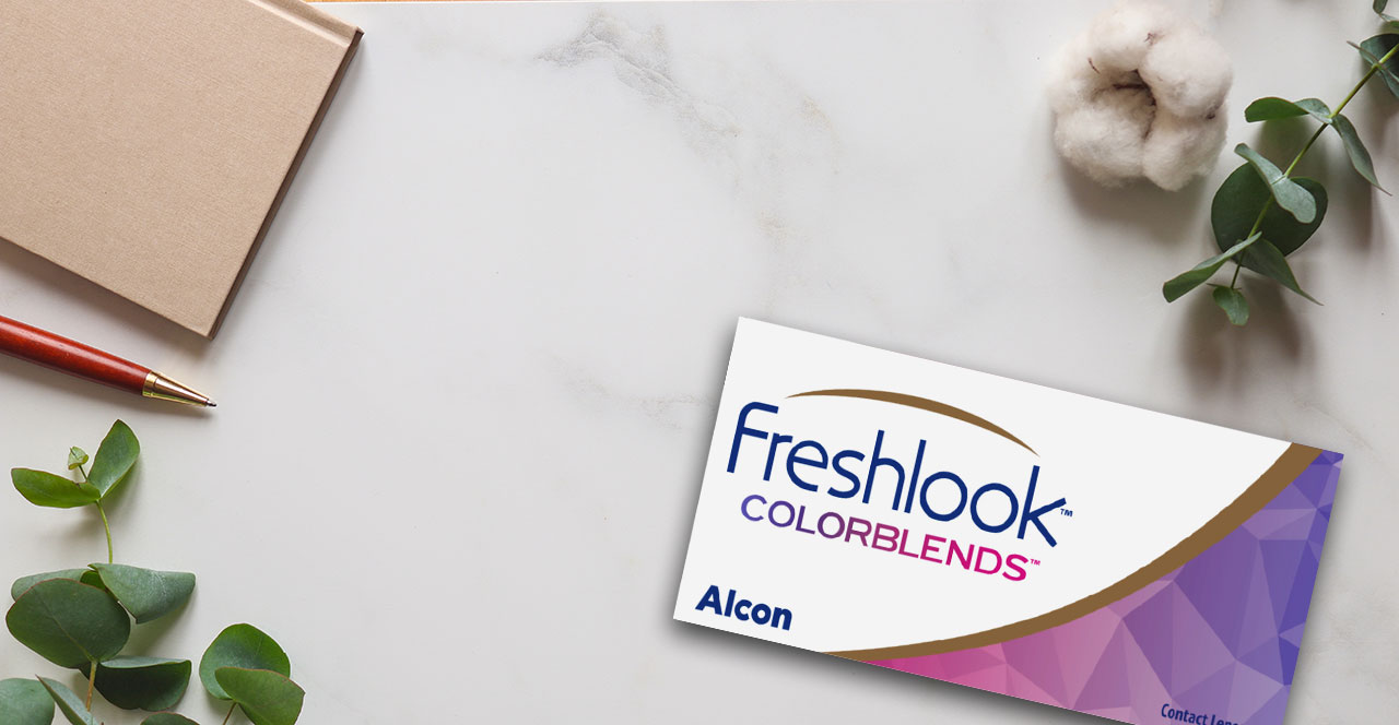FreshLook Colorblends -linsseillä voit korostaa silmiesi luonnollista väriä tai muuttaa 
sen kokonaan toiseksi. Samoja linssejä voidaan käyttää jopa 30 peräkkäisenä päivänä.