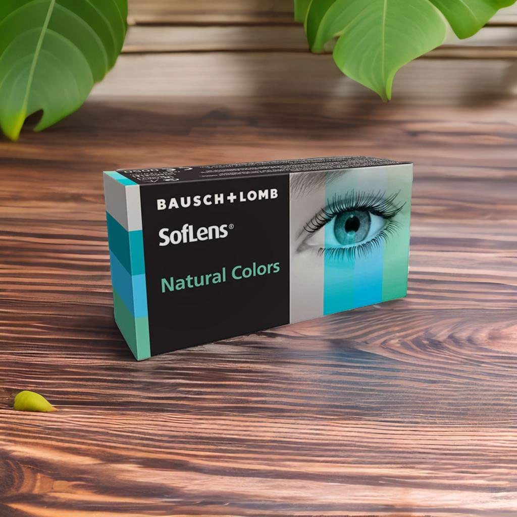 Värilliset SofLens Natural Colors -kuukausilinssit on helppo ja edullinen tapa vaihtaa 
silmien väri kokonaan toiseksi.