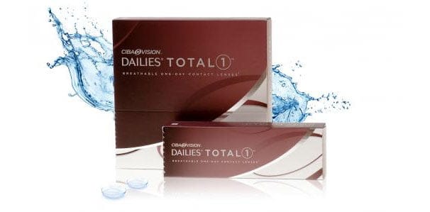 Dailies Total1 -kertakäyttöpiilolinssit