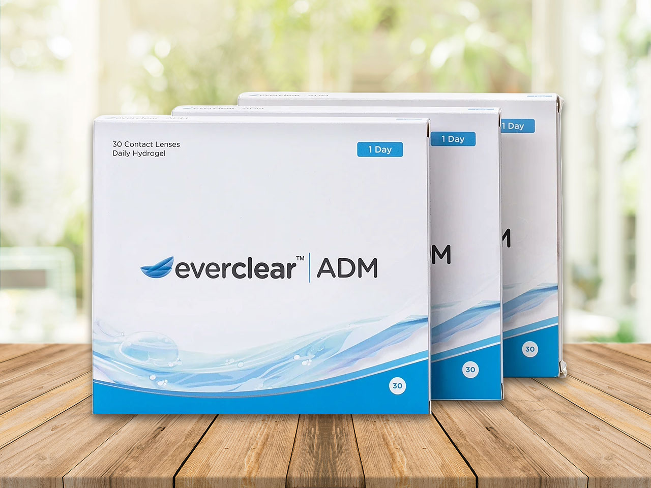 Everclear ADM -linssejä myydään 5, 30 ja 90 linssin seteissä. 
90 linssin setti sisältää kolme 30 linssin pakkausta ja tulee usein edullisemmaksi kuin ostaa ne erikseen.