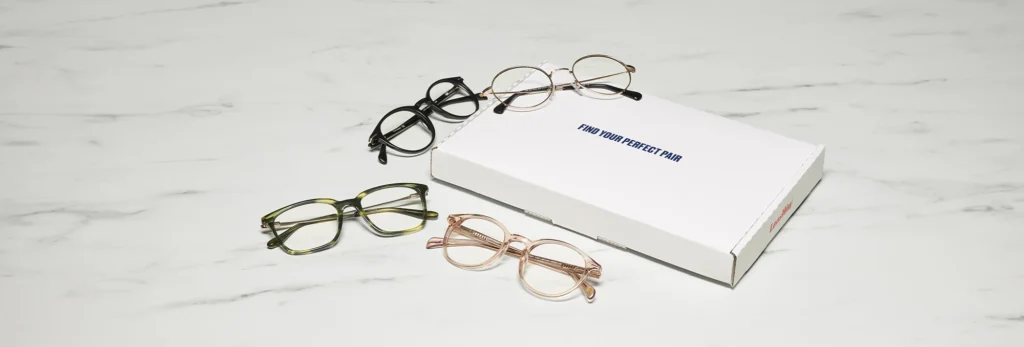LensWay tarjoaa mahdollisuuden sovittaa silmälaseja kotona.