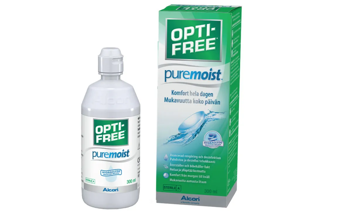 Opti-Free PureMoist -piilolinssineste